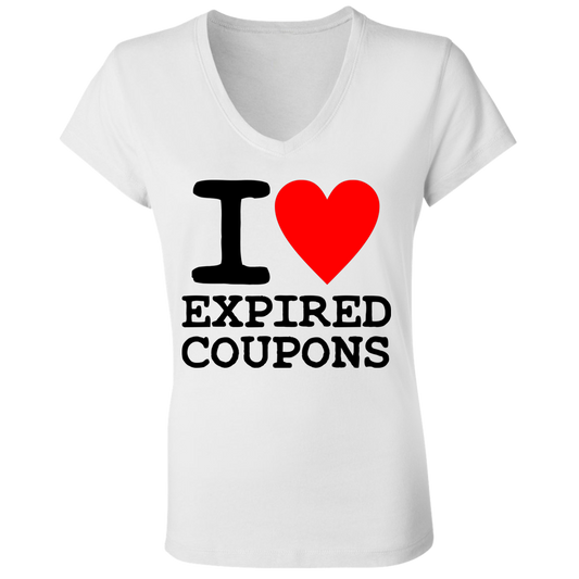 Ladies' I Love Expired Coupons T-Shirt